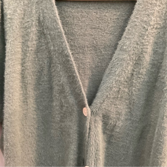 Candance Cameron Bure Short Sleeve Fuzzy Cardigan 1X - Picture 2 of 6